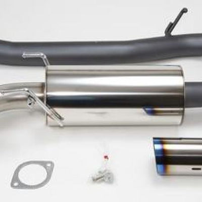 HKS RX8 75mm Single Ti-Tip Hi Power Cat-back Exhaust (SUS304 NO COATING)