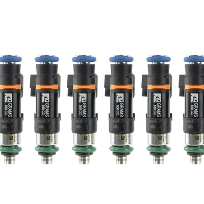 Grams Performance Nissan R32/R34/RB26DETT (Top Feed Only 14mm) 550cc Fuel Injectors (Set of 6)