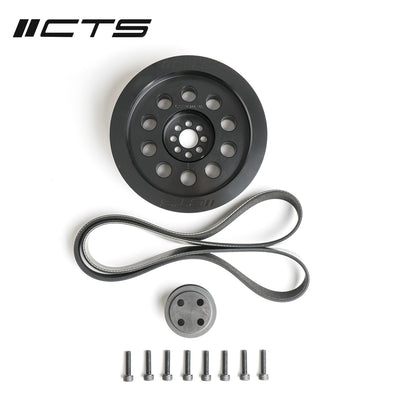 CTS Turbo 3.0T V6 Dual Pulley Upgrade Kit (Bolt-On, 187mm)