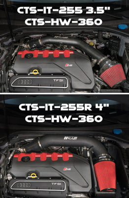 CTS Turbo 4' Inlet Pipe - 17'+ Audi RS3 / TTRS