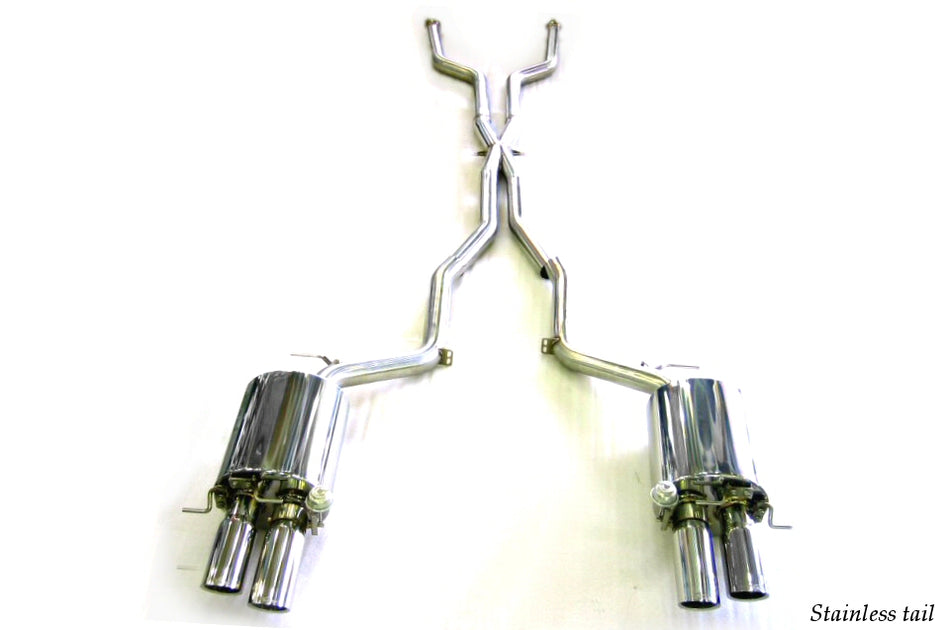 Kreissieg 4x83mm Valvetronic Catback Exhaust BMW E63 M6 06-10