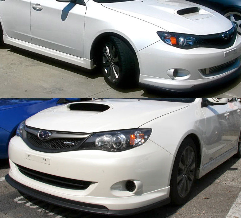 2008-2010 Subaru WRX (Narrowbody) CS Style Front Lip - HoneyComb Motorsports