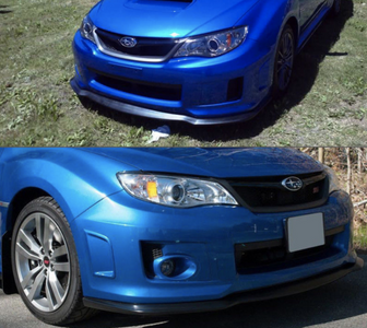 2011-2014 Subaru Impreza WRX & STI HD Style Front Lip - HoneyComb Motorsports
