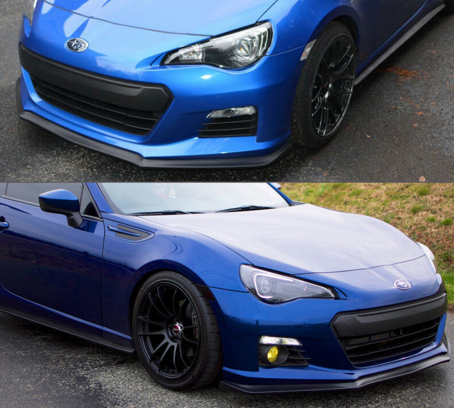 2012-2013 Subaru BRZ CS-Style Front Lip - HoneyComb Motorsports