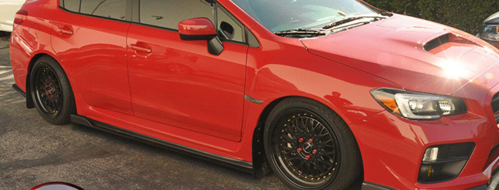 15-19' Subaru WRX/STI Ikon-Style Side Skirt Extensions - HoneyComb Motorsports