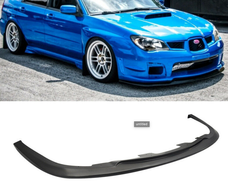 2006-2007 Subaru Impreza WRX STI V-Limited Style Front Lip