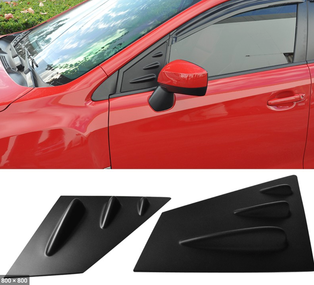 2015-2019 Subaru Impreza WRX/STi "STi-Style" Window Louver - HoneyComb Motorsports