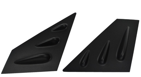 2015-2019 Subaru Impreza WRX/STi "STi-Style" Window Louver - HoneyComb Motorsports