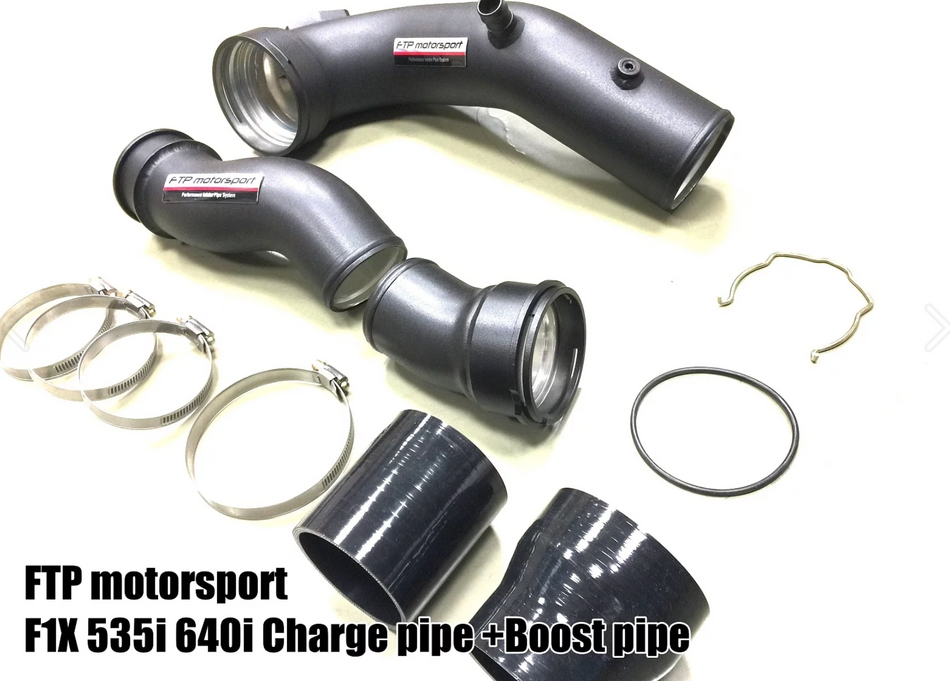 FTP Motorsports N55 Chargepipe + Boost Pipe Combo - 535i / 640i / 740i