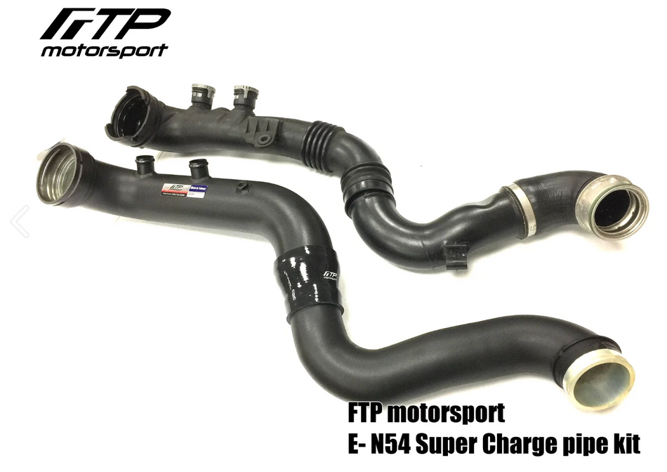 FTP Motorsports E8X / E9X N54 Super Chargepipe Kit (135i, 335i N54)