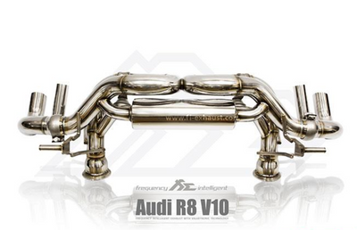 Fi Exhaust Long Tube Catless Headers - Audi R8 V10 / Plus (MK2 16-19')