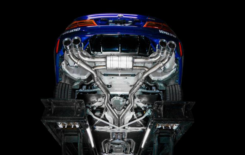 iPE Stainless Steel Valvetronic Exhaust System w/ Quad Polished Tips - BMW M5 F90 (18-20')