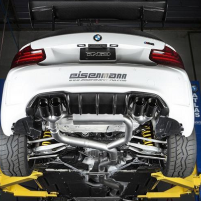 Eisenmann Performance Exhaust System - 4x90mm Carbon Tips - BMW M2 F87