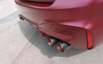 Eisenmann Black Series Exhaust System (Valved Signature Tips w/Carbon Outer) - BMW F90 M5 (18'+)