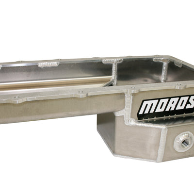 Moroso Ford 5.0 Coyote (w/Rear Sump) Drag Race Baffled Wet Sump 9qt Aluminum Oil Pan