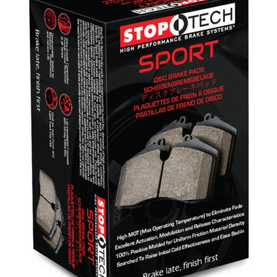 StopTech 87-89 Nissan 300ZX Sport Performance Rear Brake Pads
