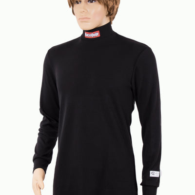 RaceQuip Black SFI 3.3 Fr Underwear Top - Medium