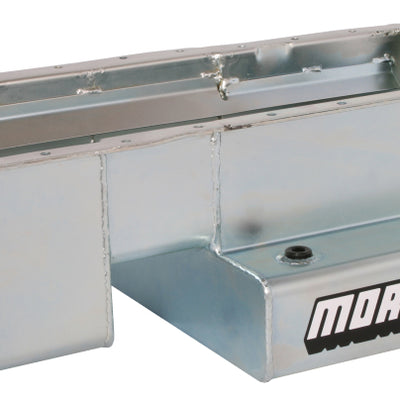Moroso Ford 351W (w/Rear Sump) Kicked Out Circle Track Baffled Wet Sump 9qt 7.5in Steel Oil Pan