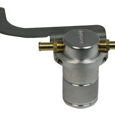 Moroso 95-99 BMW M3 Air/Oil Separator Catch Can - Small Body - Billet Aluminum