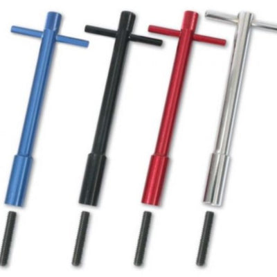 Moroso Valve Cover Wing Nuts - 1/4in-20 x 1-3/8in - Aluminum - Black Powder Coat - 4 Pack