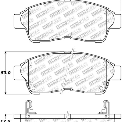 StopTech Street Touring Brake Pads