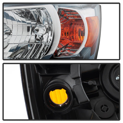 xTune Toyota Highlander 04-06 (Non Hybrid Models) OEM Style Headlights Chrome HD-JH-THIGH04-AM-C