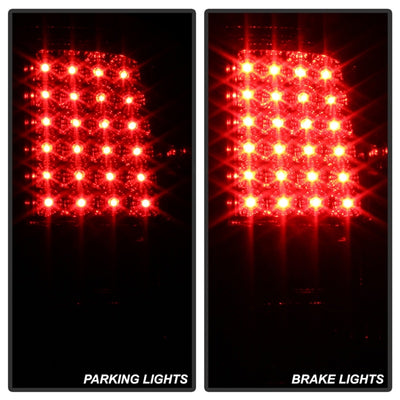 xTune Toyota Tundra 07-13 LED Tail Lights Smoke ALT-ON-TTU07-LED-SM