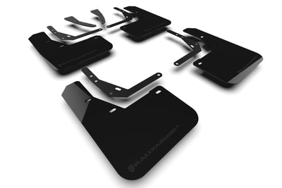 Rally Armor 24-25 Hyundai Kona/Kona EV Black UR Mud Flap w/Metallic Black Logo