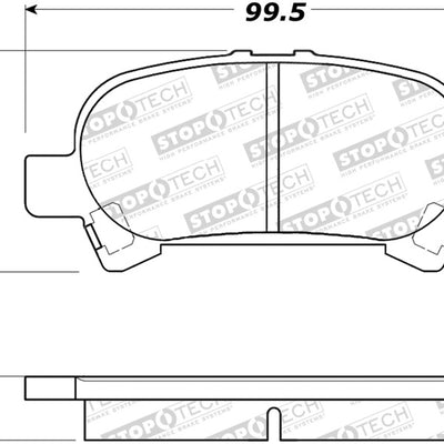 StopTech Street Brake Pads