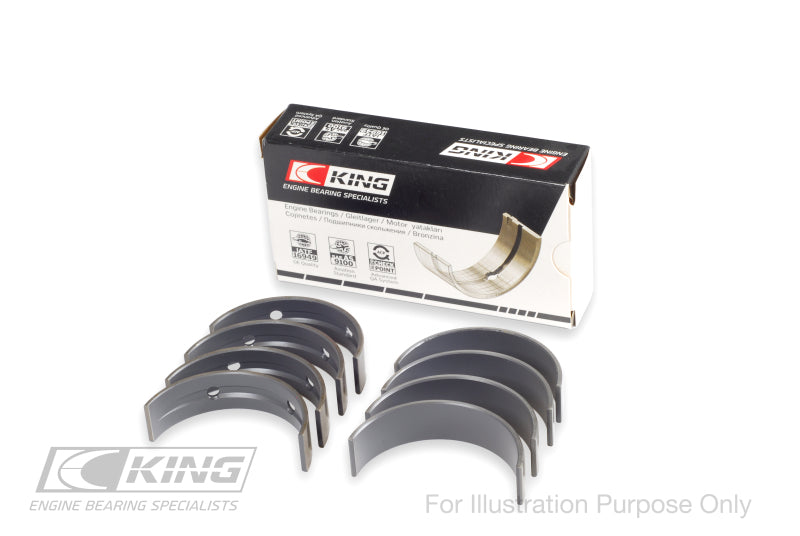 King Engine Bearings Toyota 22GR-FE (Size 0.05) Main Bearing Set