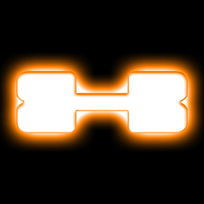 ORACLE Lighting Universal Illuminated LED Letter Badges - Matte Wht Surface Finish - X