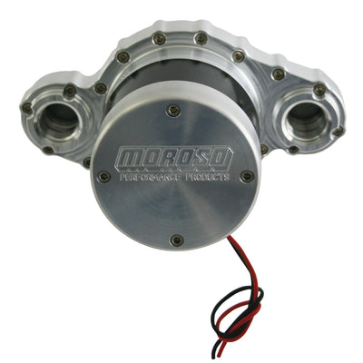 Moroso Remote Mount Electric Water Pump - Billet Aluminum