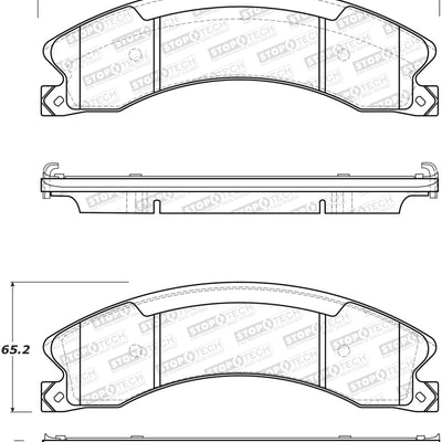 StopTech Street Brake Pads - Front