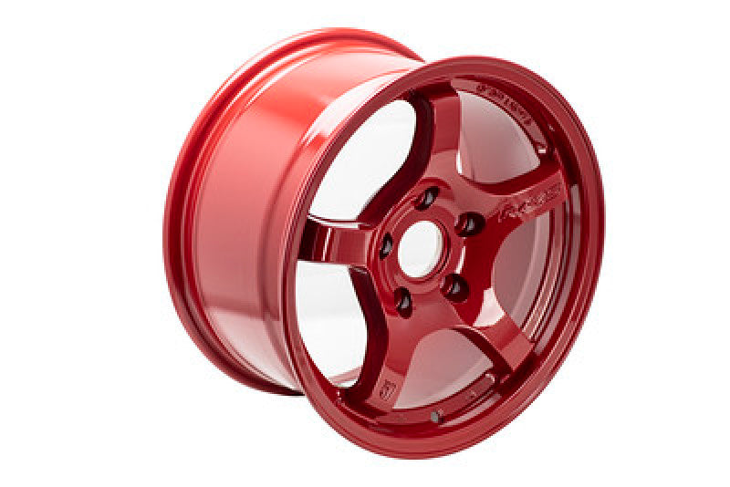 Gram Lights 57CR 15x8.0 +28 4x100 Milano Red Wheel