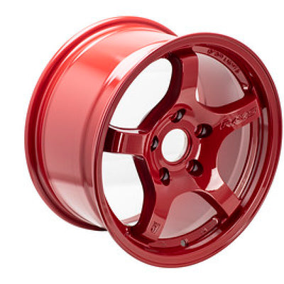 Gram Lights 57CR 18x8.5 +37 5x108 Milano Red Wheel
