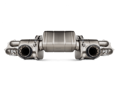 Akrapovic 2020+ Porsche Cayman GT4 (718) Slip-On Race Line (Titanium) (Req Tips / Option 2)