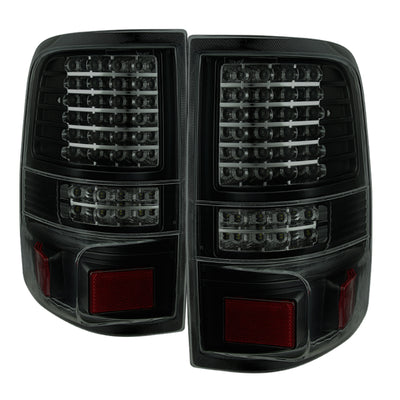 xTune Ford F150 Styleside 04-08 LED Tail Lights Black Smoked ALT-JH-FF15004-LED-G2-BSM