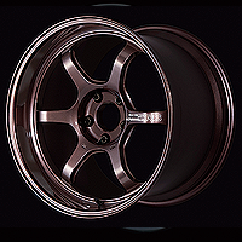 Advan R6 18x10.0 +35 5x114.3 Racing Copper Bronze Wheel
