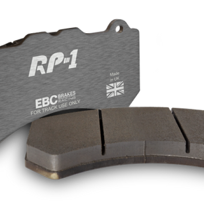 EBC Racing 2020+ Toyota GR Supra 2.0L/3.0L (w/13.6in Rear Rotor) RP-1 Race Rear Brake Pads