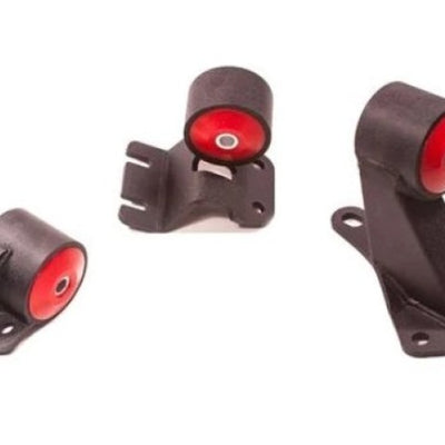 Innovative 90-93 Integra B-Series Black Steel Mounts 60A Bushings (Auto to Manual Hydro)