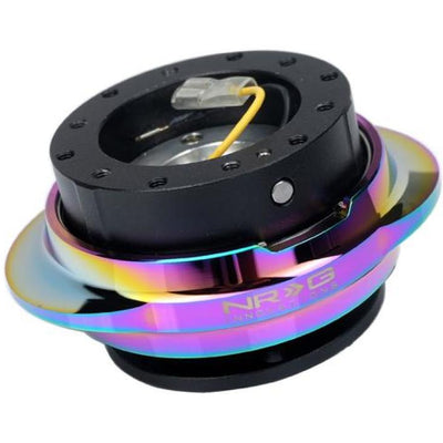NRG Quick Release Kit - Black Body/ Multicolor Oval Ring