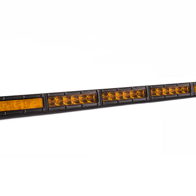 Diode Dynamics 30 In LED Light Bar Single Row Straight - Amber Combo Each Stage Series