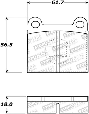 StopTech Street Brake Pads
