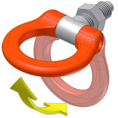 Cusco Tow Hook Swivel Joint Rear Honda Fit