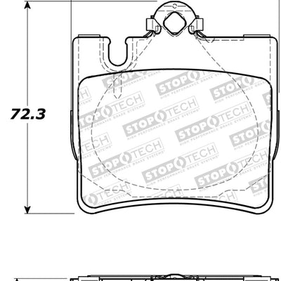 StopTech Street Brake Pads