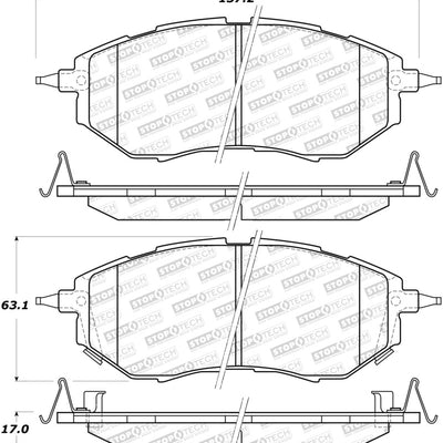 StopTech Street Brake Pads