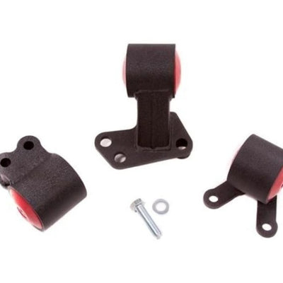 Innovative 94-01 Integra B-Series Black Steel Mounts 85A Bushings (Auto to Manual Hydro)
