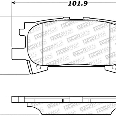 StopTech Street Brake Pads