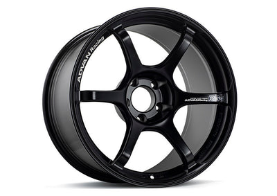 Advan RG-4 18x8.5 +37 5x114.3 Semi Gloss Black Wheel