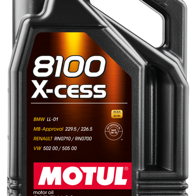 Motul Synthetic Engine Oil 8100 5W30 X-CESS 5L